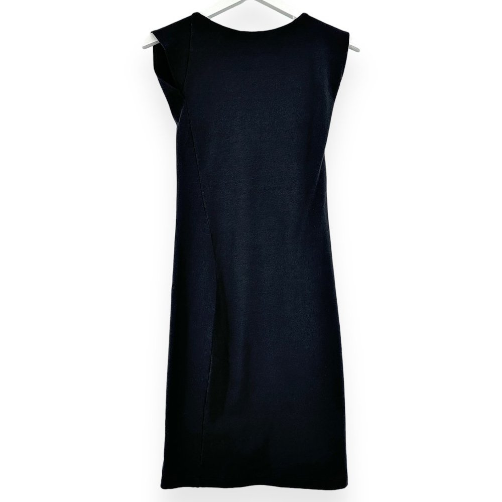 Study NY Black Twist Midi Dress